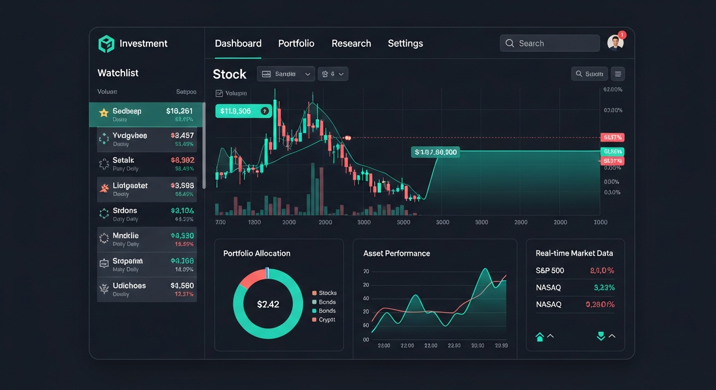 InvestTrack Pro Dashboard